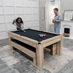 Atomic Hampton 3-in-1 Billiards, Ping Pong, Dining Table