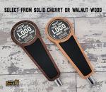 Personalized Chalkboard Beer Tap Handle - Walnut