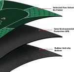 70"x35" Portable Poker Mat for 8 Players