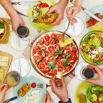 EAGMAK 8-Piece Marble Coaster Set with Holder