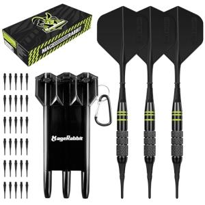 Soft Tip Darts Set with Carrying Case, 18g