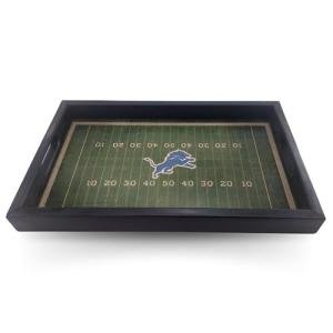 Detroit Lions Wooden Tray for Game Day Fun