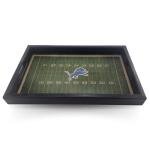 Detroit Lions Wooden Tray for Game Day Fun