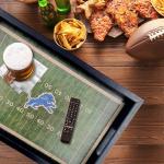 Detroit Lions Wooden Tray for Game Day Fun