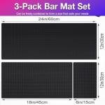 WANGCHAO 3-Pack Anti-Skid Bar Mat Set