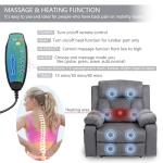 Big Man Power Lay Flat Recliner with Heat