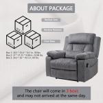 Big Man Power Lay Flat Recliner with Heat