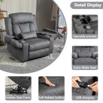 Big Man Power Lay Flat Recliner with Heat