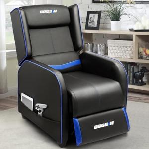 BOSSIN Big and Tall Gaming Recliner Chair