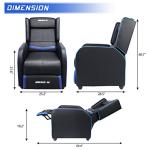 BOSSIN Big and Tall Gaming Recliner Chair