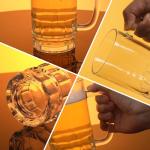 Large 20 OZ German Beer Stein Mugs Set