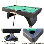84" Pool Table with Automatic Ball Return