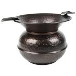 Hand-Hammered Copper Spittoon Ashtray - Vintage Style