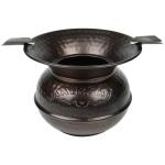 Hand-Hammered Copper Spittoon Ashtray - Vintage Style