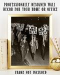 We Want Beer Vintage Prohibition Wall Art