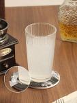 Absorbent Black Marble Drink Coaster Set of 6