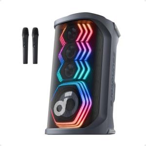Soundcore Rave 3S Party Speaker with Microphones