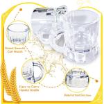 30 Mini Plastic Beer Mugs with Handles