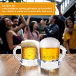 30 Mini Plastic Beer Mugs with Handles