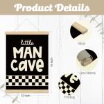 Little Man Cave Sign for Boys' Room Decor