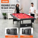 VEVOR 7 ft Foldable Billiards Table Set