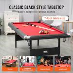 VEVOR 7 ft Foldable Billiards Table Set