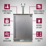 Beer Meister Dual Tower Kegerator for Home Bar