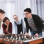 GYMAX 54" Foosball Table for Game Night