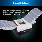 Automatic Card Shuffler with Rechargeable Battery