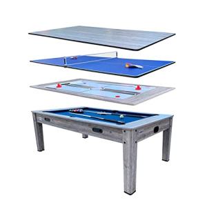 RACK 7.5-Foot 4-in-1 Multi-Game Pool Table