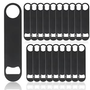 20 Pack Stainless Steel Bottle Openers for Bars
