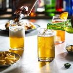 6 Pack 16 oz. Glass Can Shaped Cups