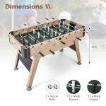 54 Inch Foosball Table for Home and Office