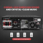 Pyle 1000W Bluetooth Power Amplifier for Home Audio