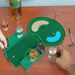 Miniature Golf Drinking Game Set for Parties