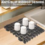 12-Piece Interlocking Anti-Slip Bar Mats