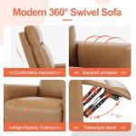 360 Swivel Rocker Recliner Chair for Adults