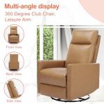 360 Swivel Rocker Recliner Chair for Adults