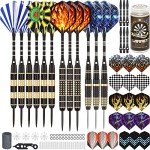 Professional Steel Tip Darts Set with Accessories
