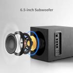 5.1 Surround Sound System with Powerful Subwoofer
