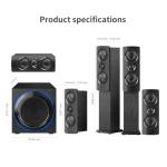 5.1 Surround Sound System with Powerful Subwoofer