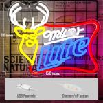 JooeTuu Dimmable Beer Neon Wall Sign