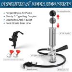 4" Stainless Steel Beer Tap Party Pump