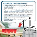 4" Stainless Steel Beer Tap Party Pump