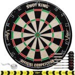 Viper Shot King Steel Tip Dartboard Set