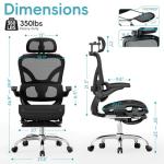 Ergonomic Mesh Office Chair for Comfort and Support
