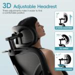 Ergonomic Mesh Office Chair for Comfort and Support