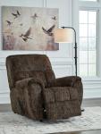 Ashley Rampant Dark Brown Rocker Recliner