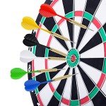 Accmor 18 Pack Metal Steel Tip Darts Set