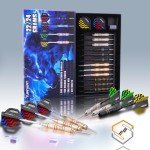 Professional Steel Tip Darts Set - 12 Pieces